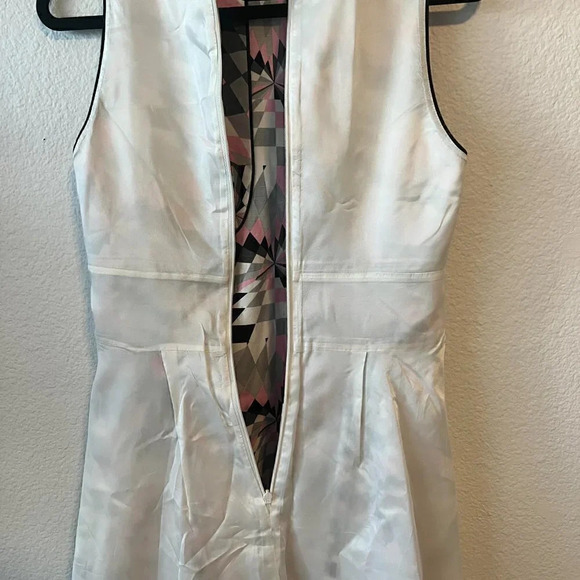 Tibi Black, Pink, White & Grey Isosceles Night Out Dress - Picture 7 of 7